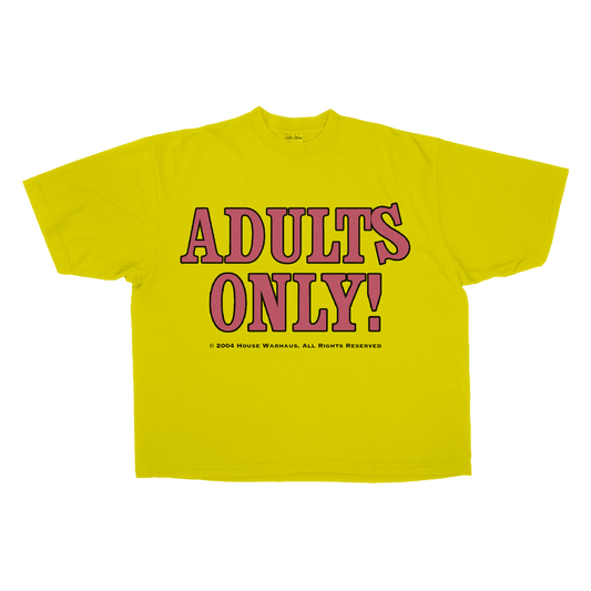 ADULTS ONLY TEE